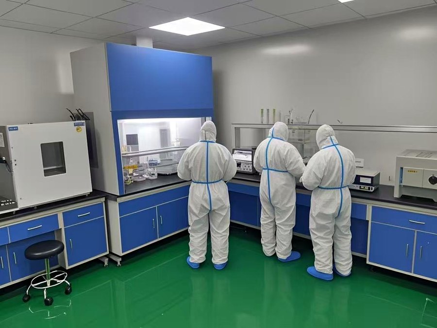 GMP cleanroom at our partner production facility