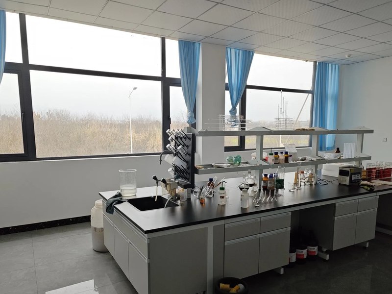 Samples under analysis at the partner QC laboratory